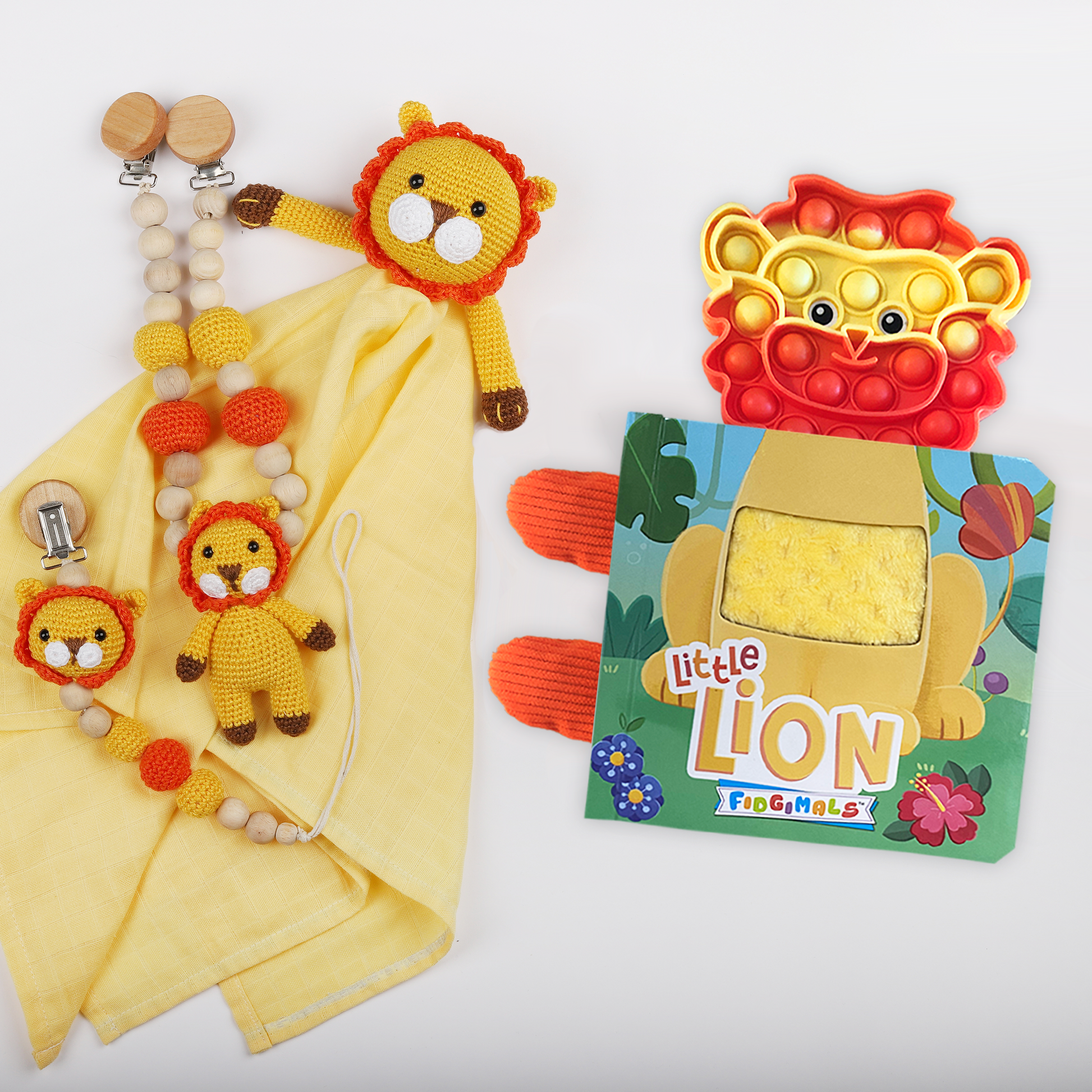 Little Lion Fidget Book - Simply Graced Mama