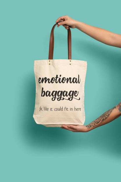 Emotional Baggage Tote Bag