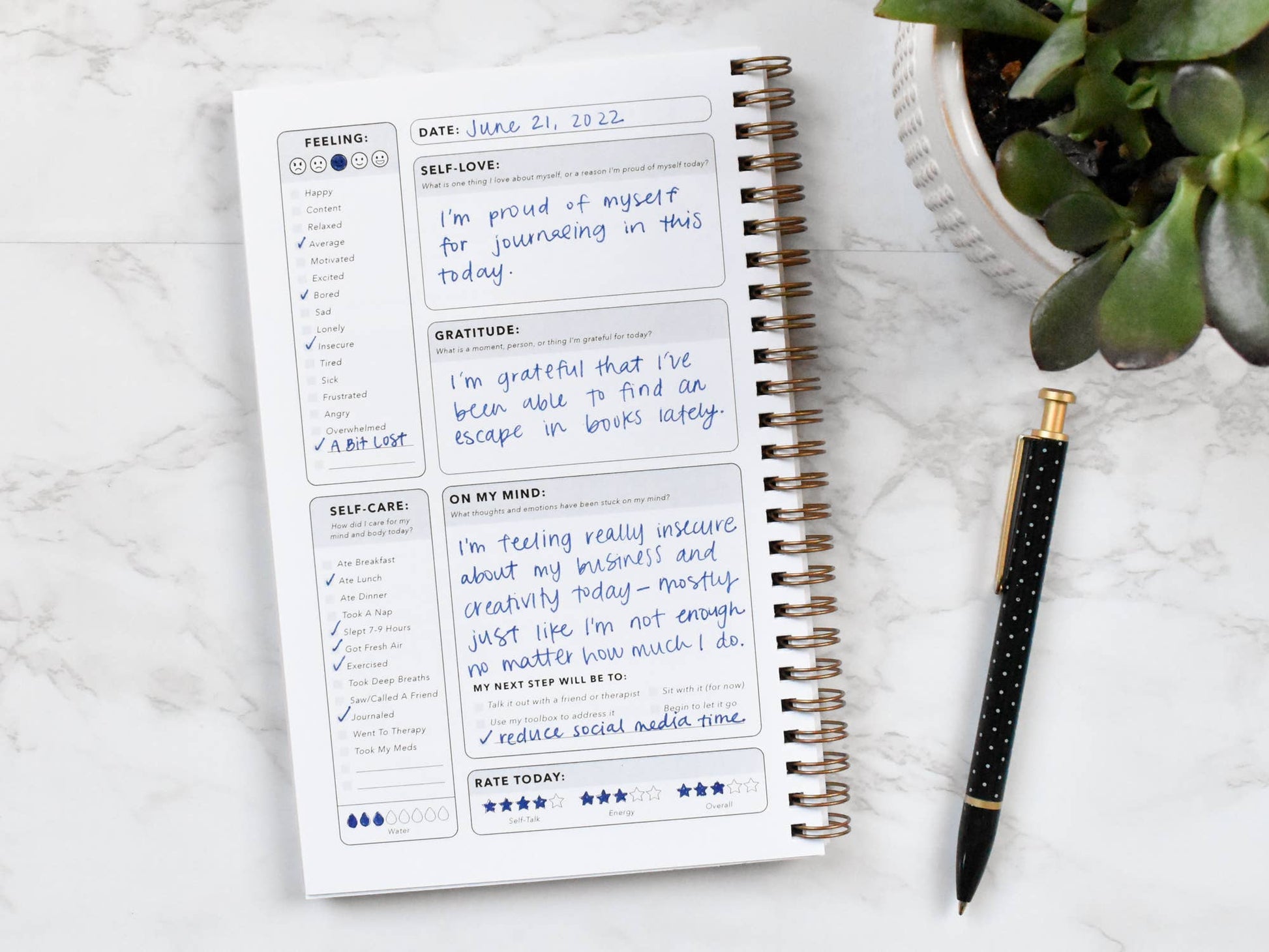 Healing Doesn't Happen in a Straight Line Journal - Simply Graced Mama