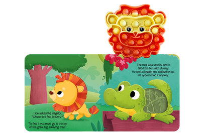 Little Lion Fidget Book - Simply Graced Mama