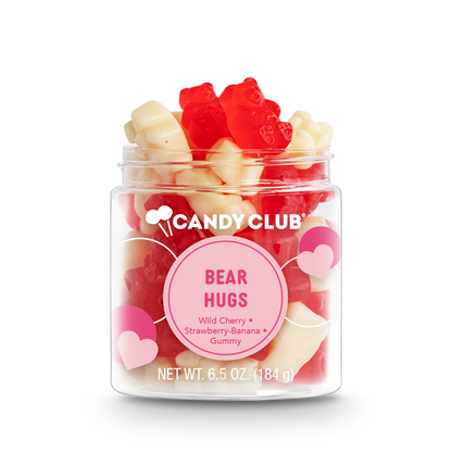 Bear Hugs Strawberry/Banana & Wild Cherry Gummy Bears Candy