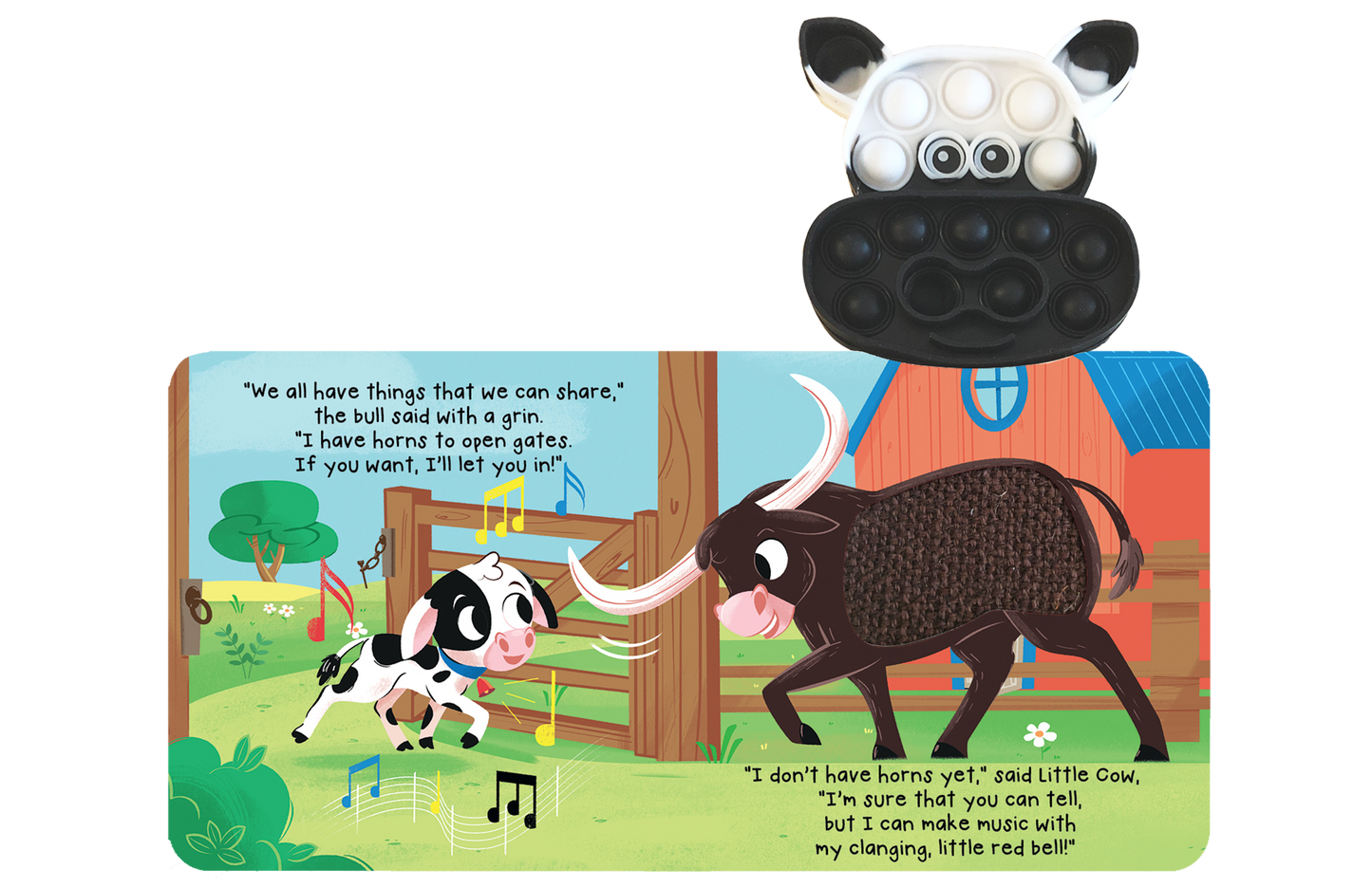 Little Cow Fidget Book - Simply Graced Mama