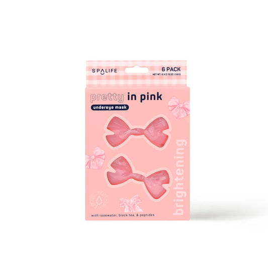 Pretty in Pink Brightening Undereye Masks - 8 Pairs