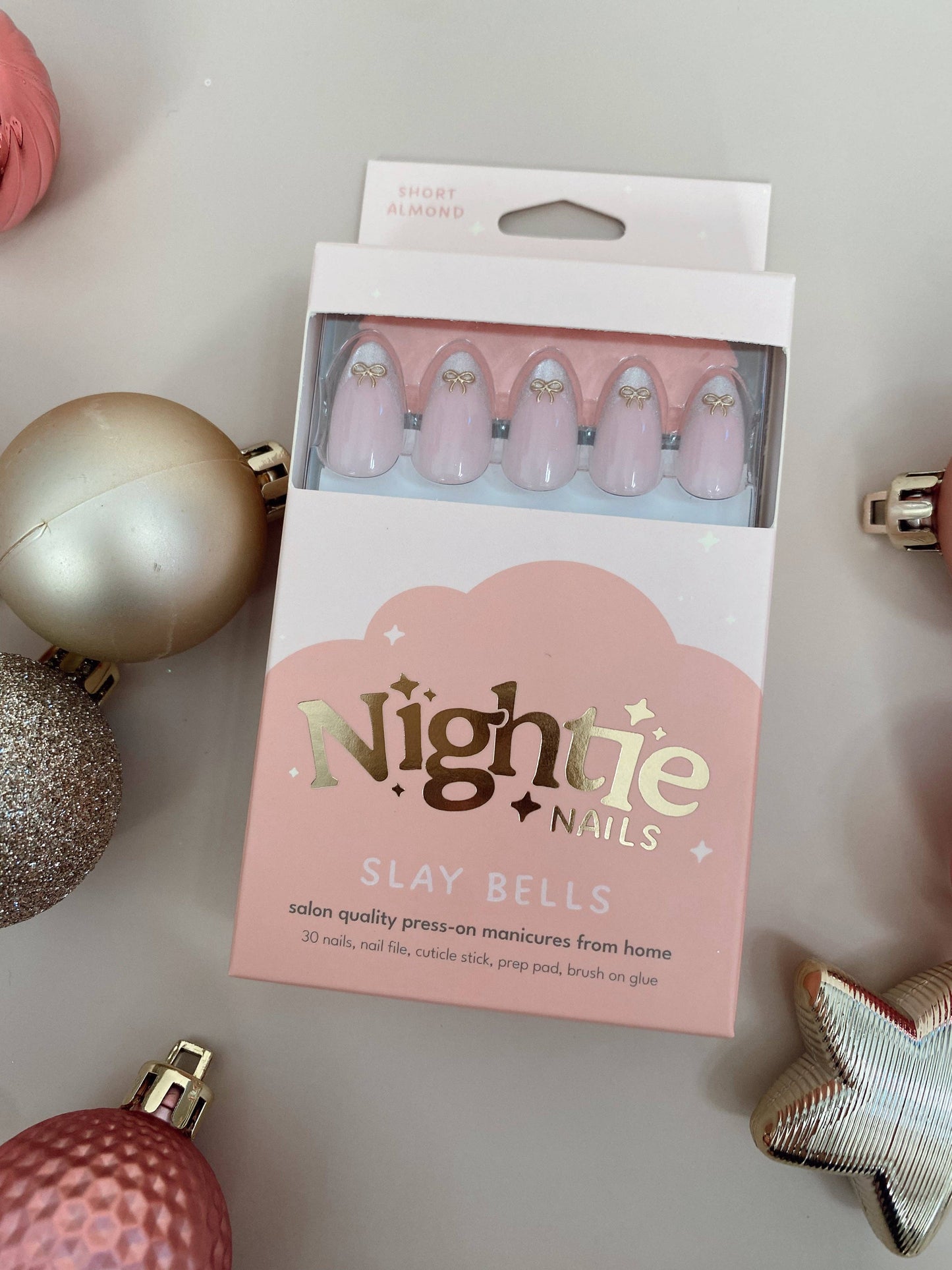 Slay Bells Press On Nails