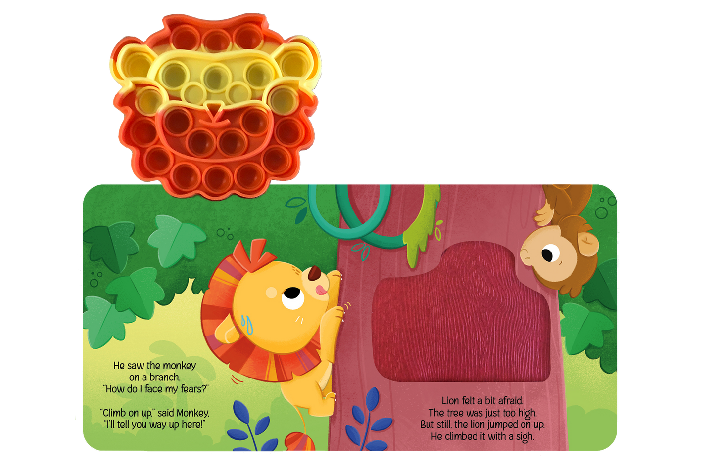 Little Lion Fidget Book - Simply Graced Mama