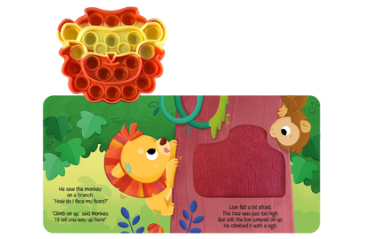 Little Lion Fidget Book - Simply Graced Mama