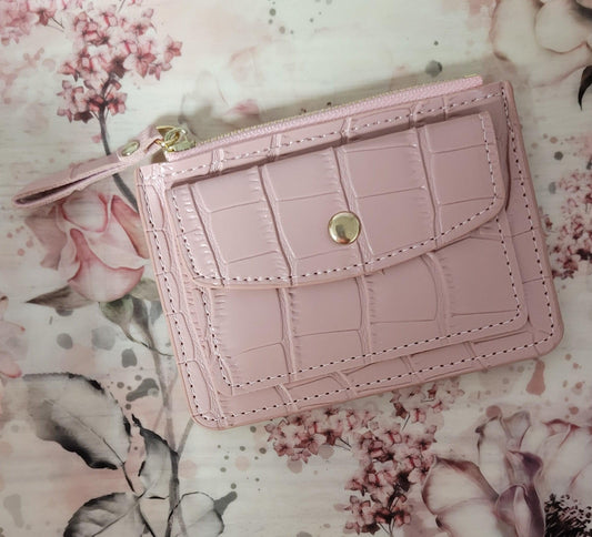 Cardholder wallet (Light Pink) - Simply Graced Mama