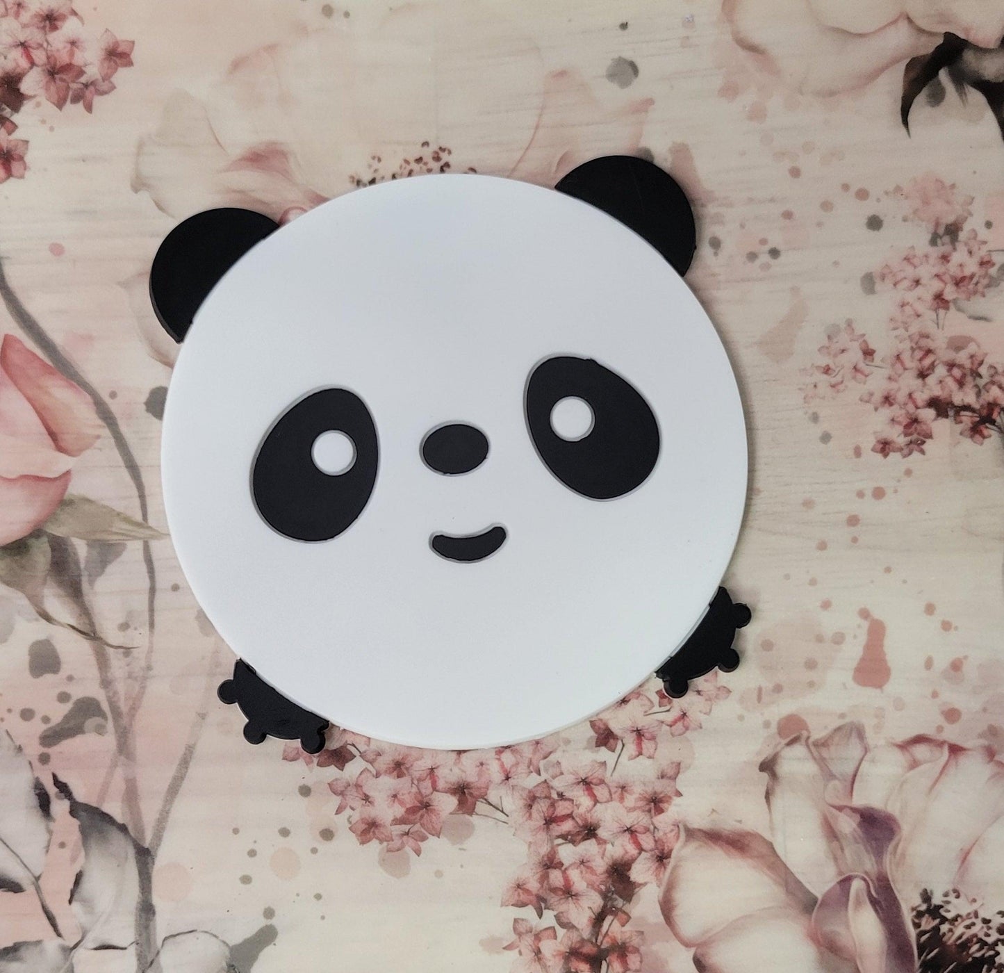 Panda Silicone Coaster - Simply Graced Mama