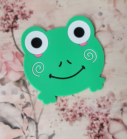 Frog Silicone Coaster - Simply Graced Mama