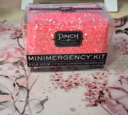 Minimergency Kit for Beauty & Personal Care - Coral - Simply Graced Mama