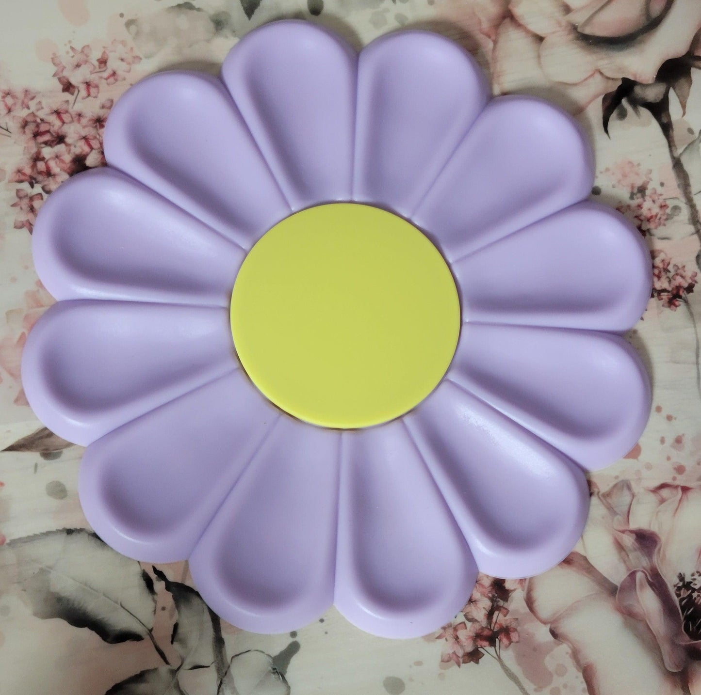 Large Silicone Flower Hotpad/Coaster- Purple - Simply Graced Mama