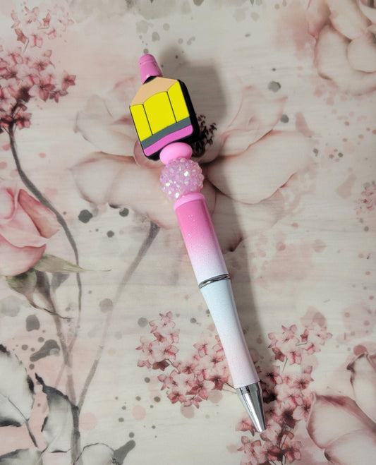 Pencil Beaded Pen - Simply Graced Mama