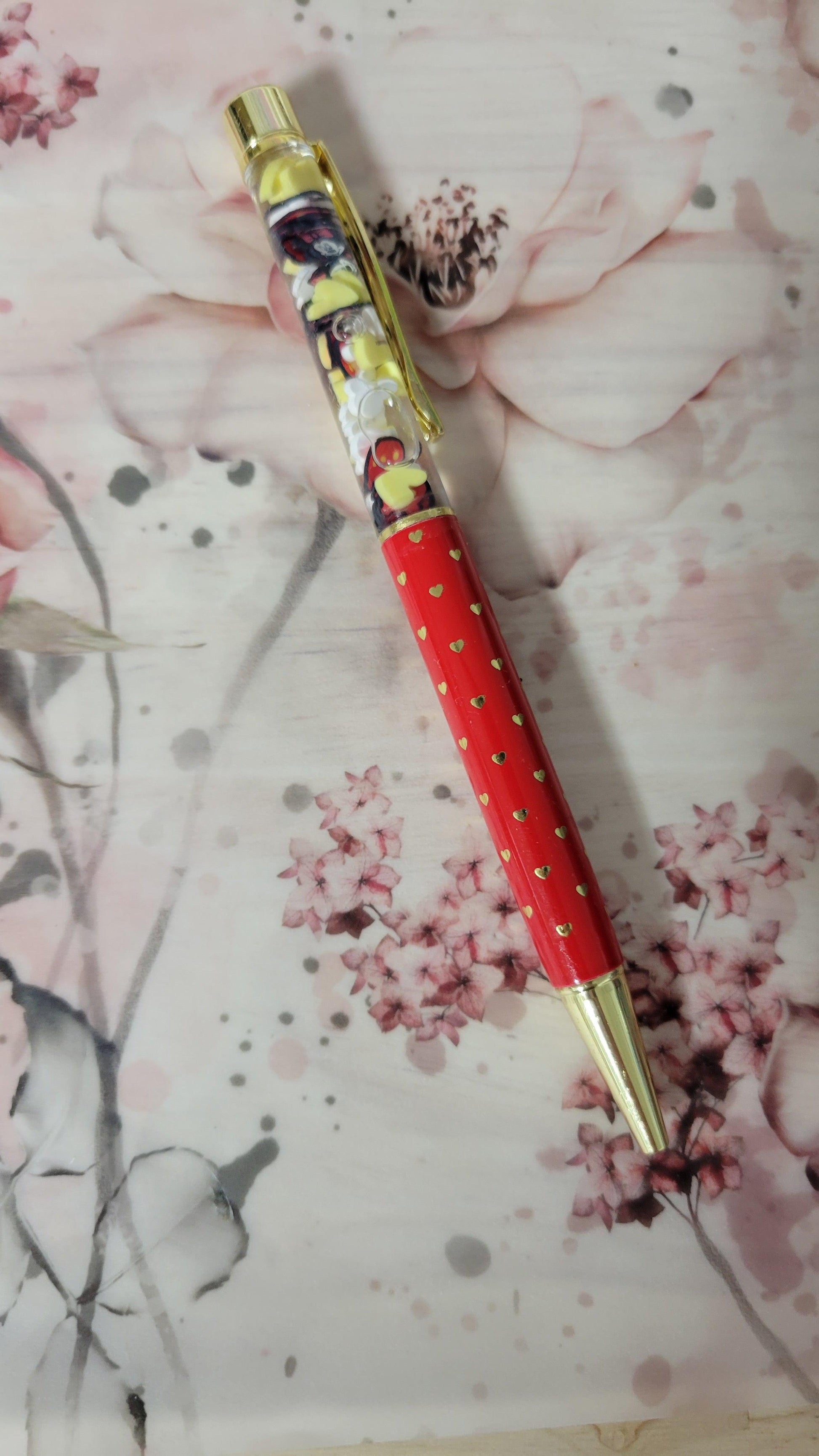 Mickey & Minnie Floating Pen - Simply Graced Mama