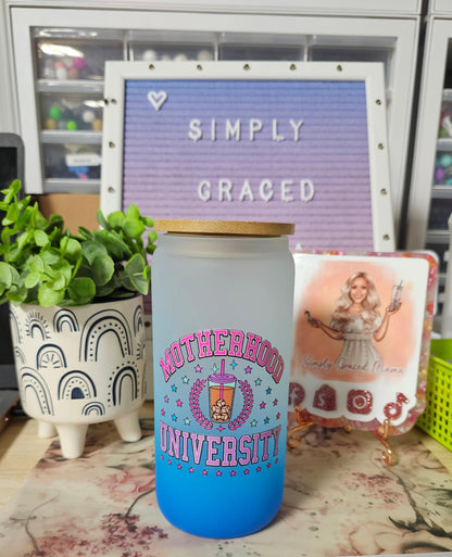 Motherhood University Blue Ombre - Simply Graced Mama