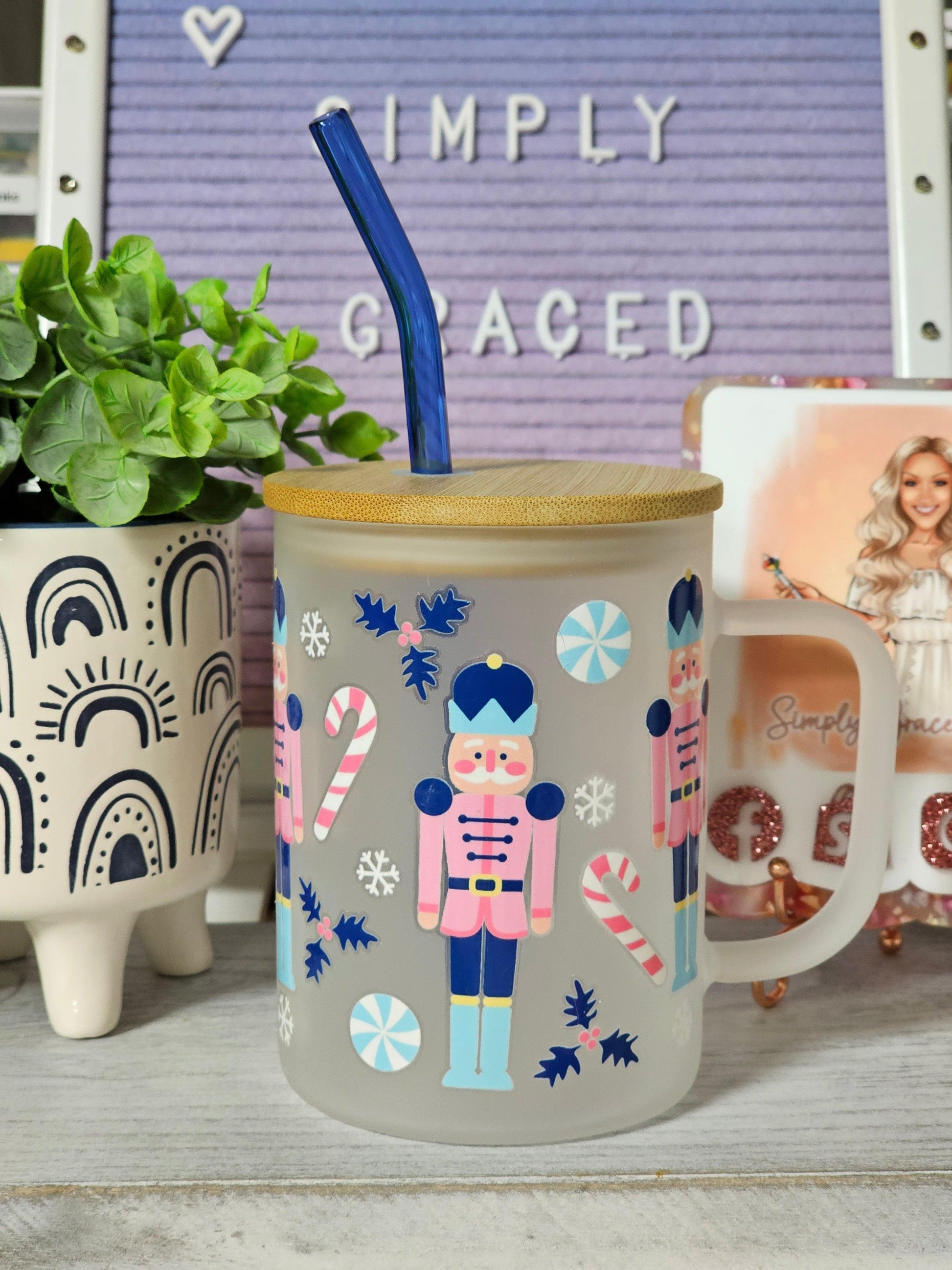 Nutcracker Frosted Mug - Simply Graced Mama