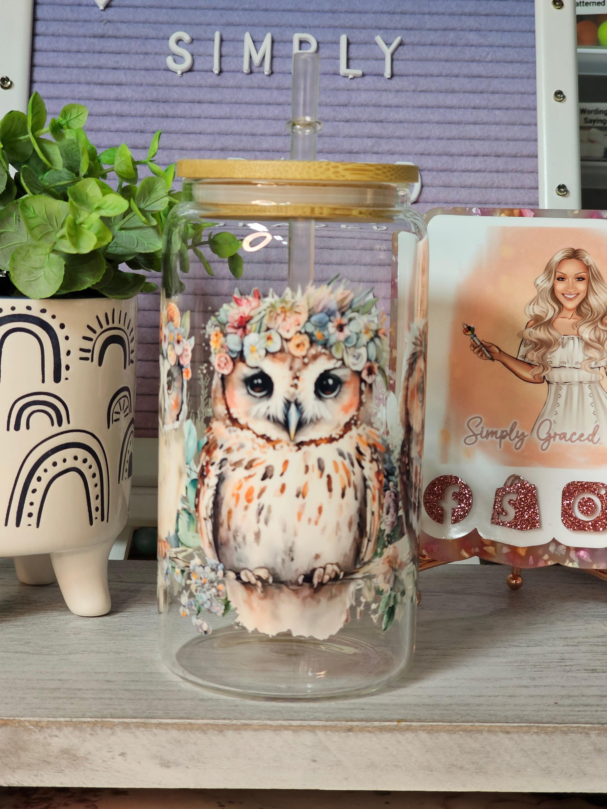 Boho Owl - Simply Graced Mama