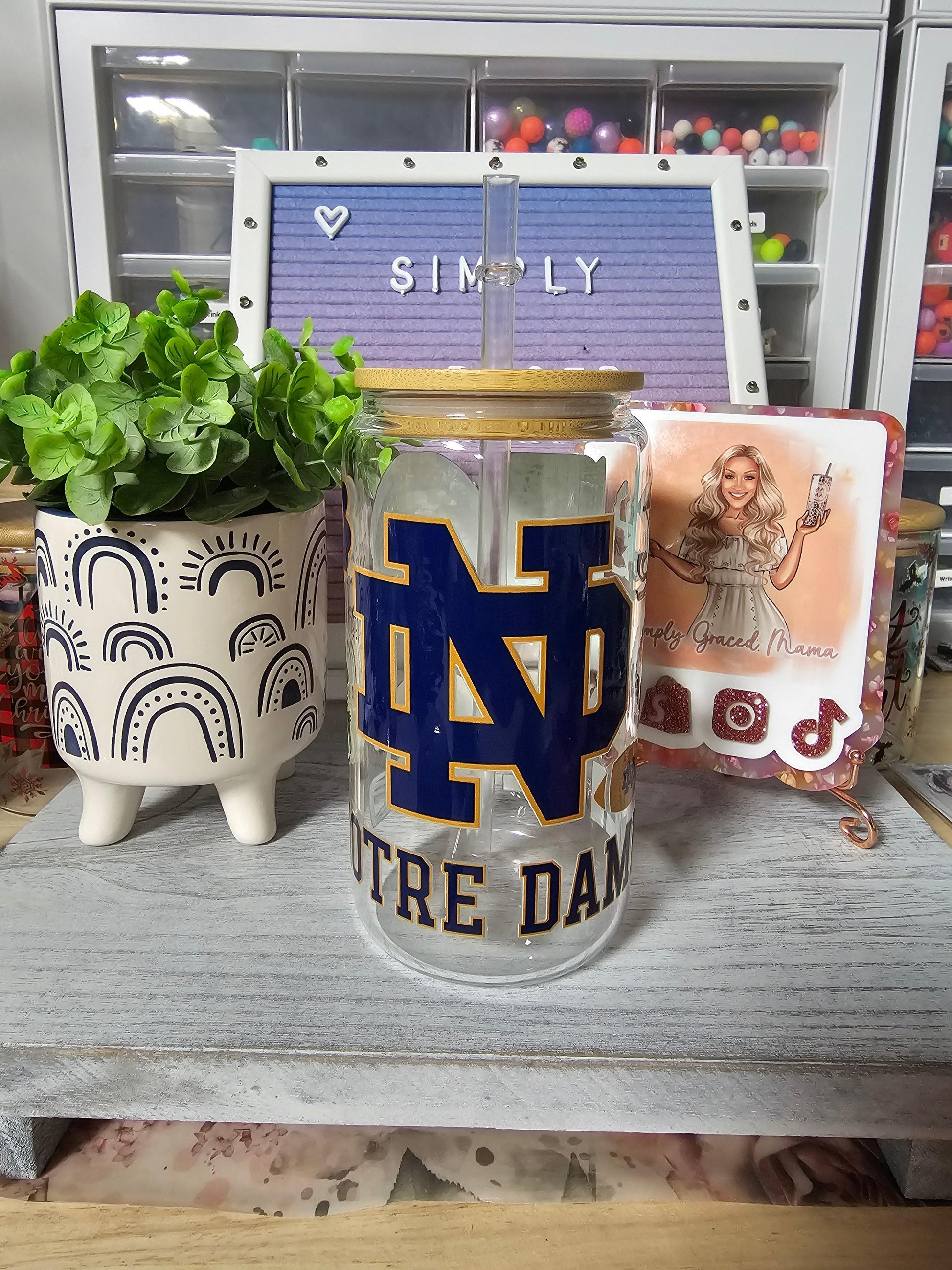 Notre Dame Libby Glass - Simply Graced Mama