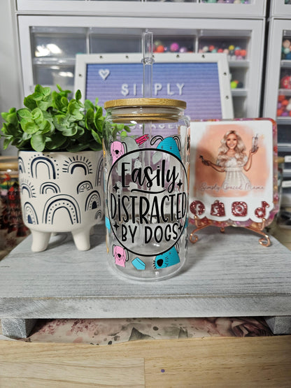 Easily Distracted By Dogs Libby Glass - Simply Graced Mama