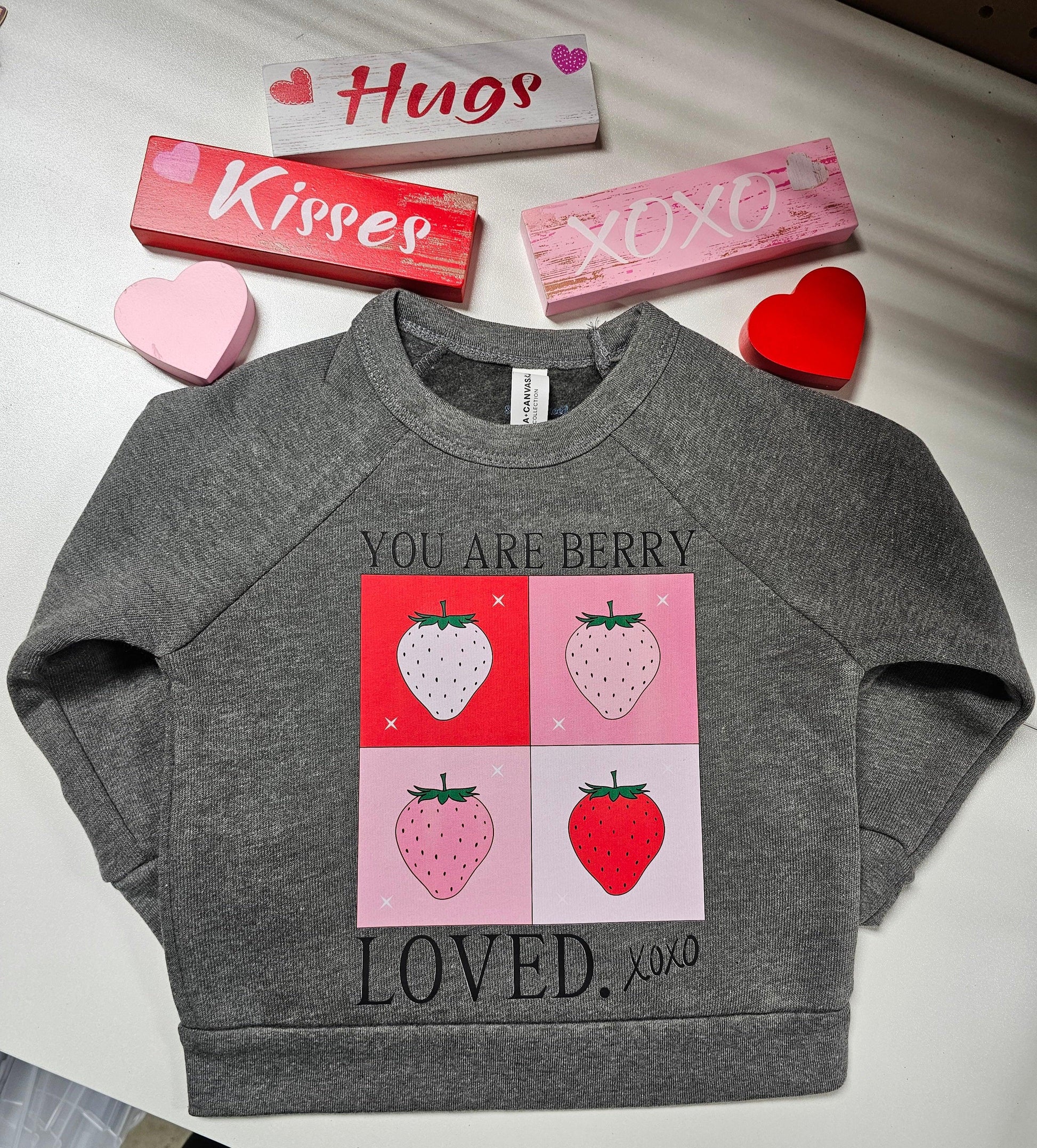 You Are Berry Loved Toddler Crewneck - Simply Graced Mama