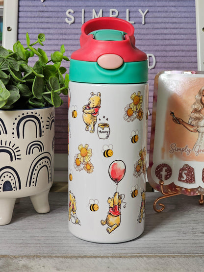 Winnie the Pooh Water Bottle - Simply Graced Mama