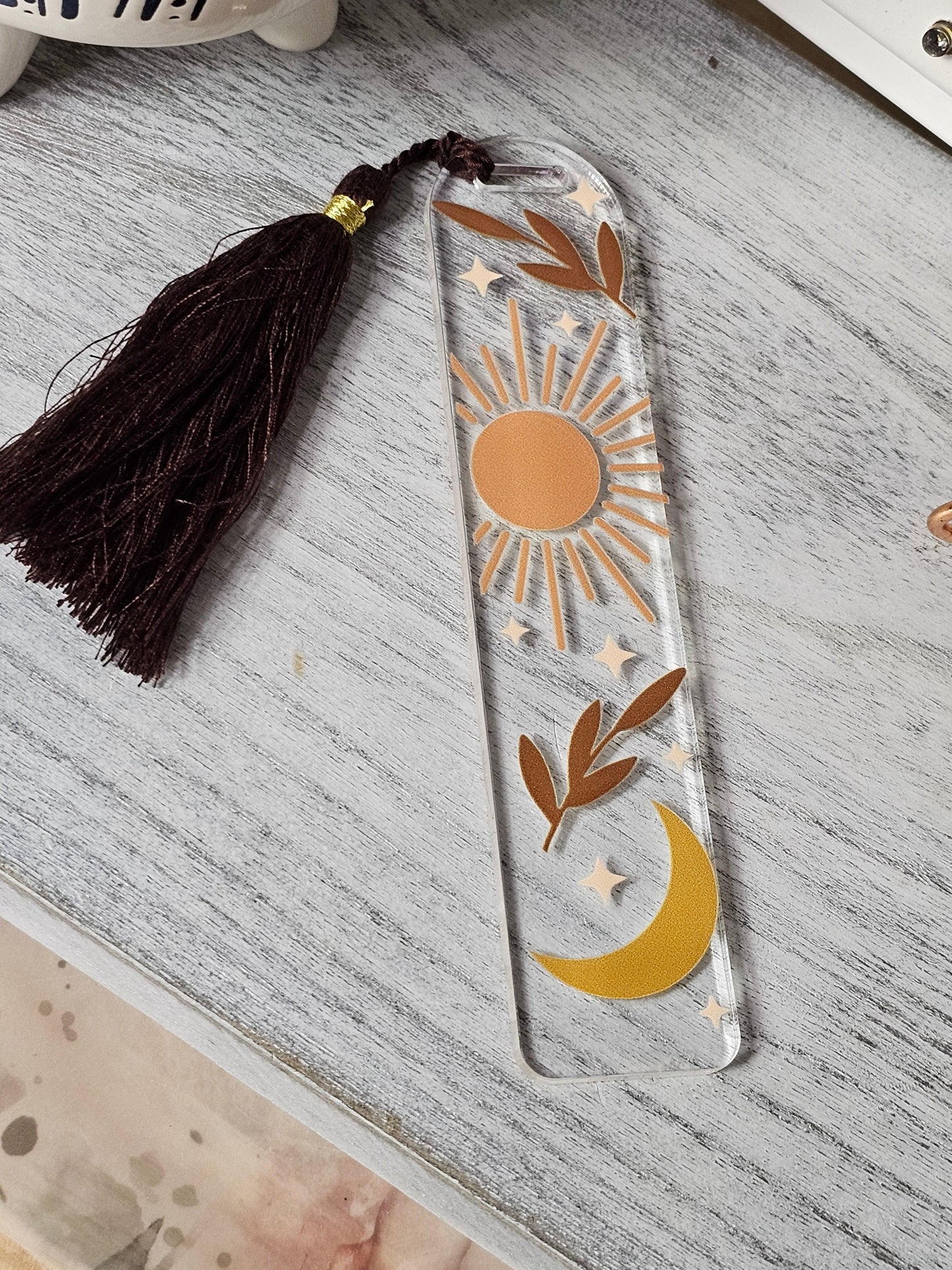 Celestial Acrylic Bookmark - Simply Graced Mama