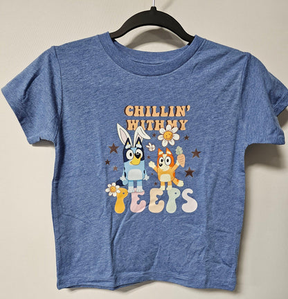 Chillin' With My Peeps Toddler T-shirt - Simply Graced Mama
