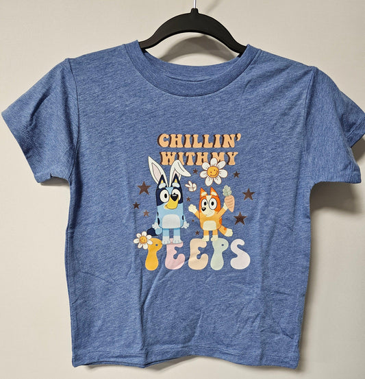 Chillin' With My Peeps Toddler T-shirt - Simply Graced Mama