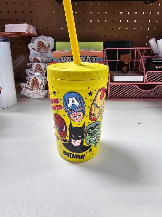 Superhero Kids Drinking Cup - Simply Graced Mama