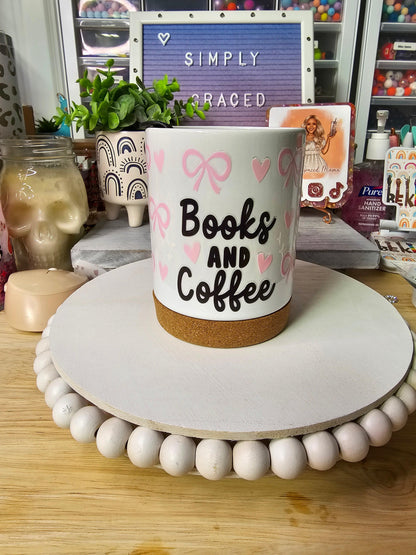 Books & Coffee Coffee Mug - Simply Graced Mama