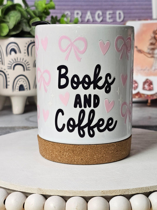 Books & Coffee Coffee Mug - Simply Graced Mama