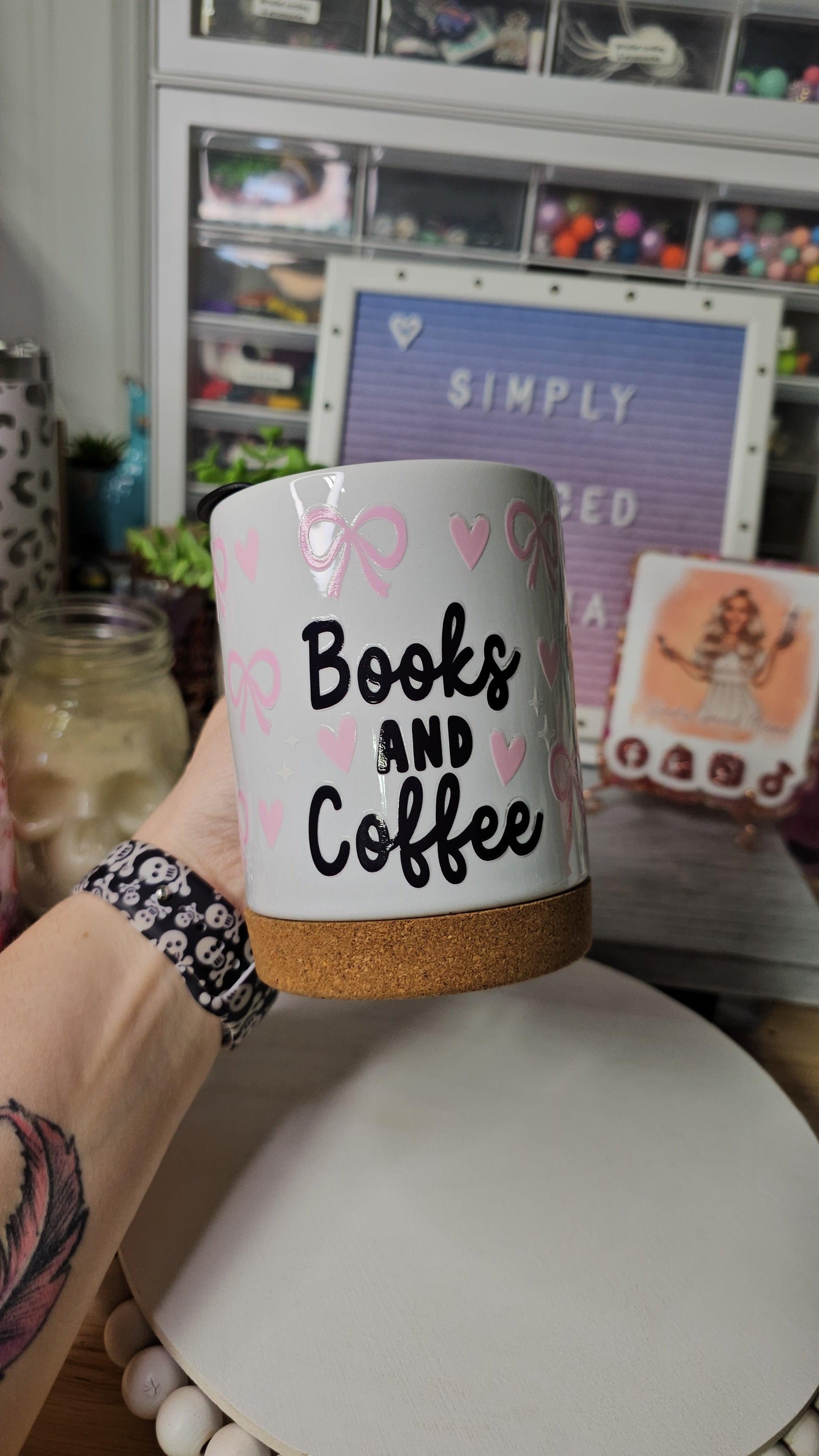 Books & Coffee Coffee Mug - Simply Graced Mama