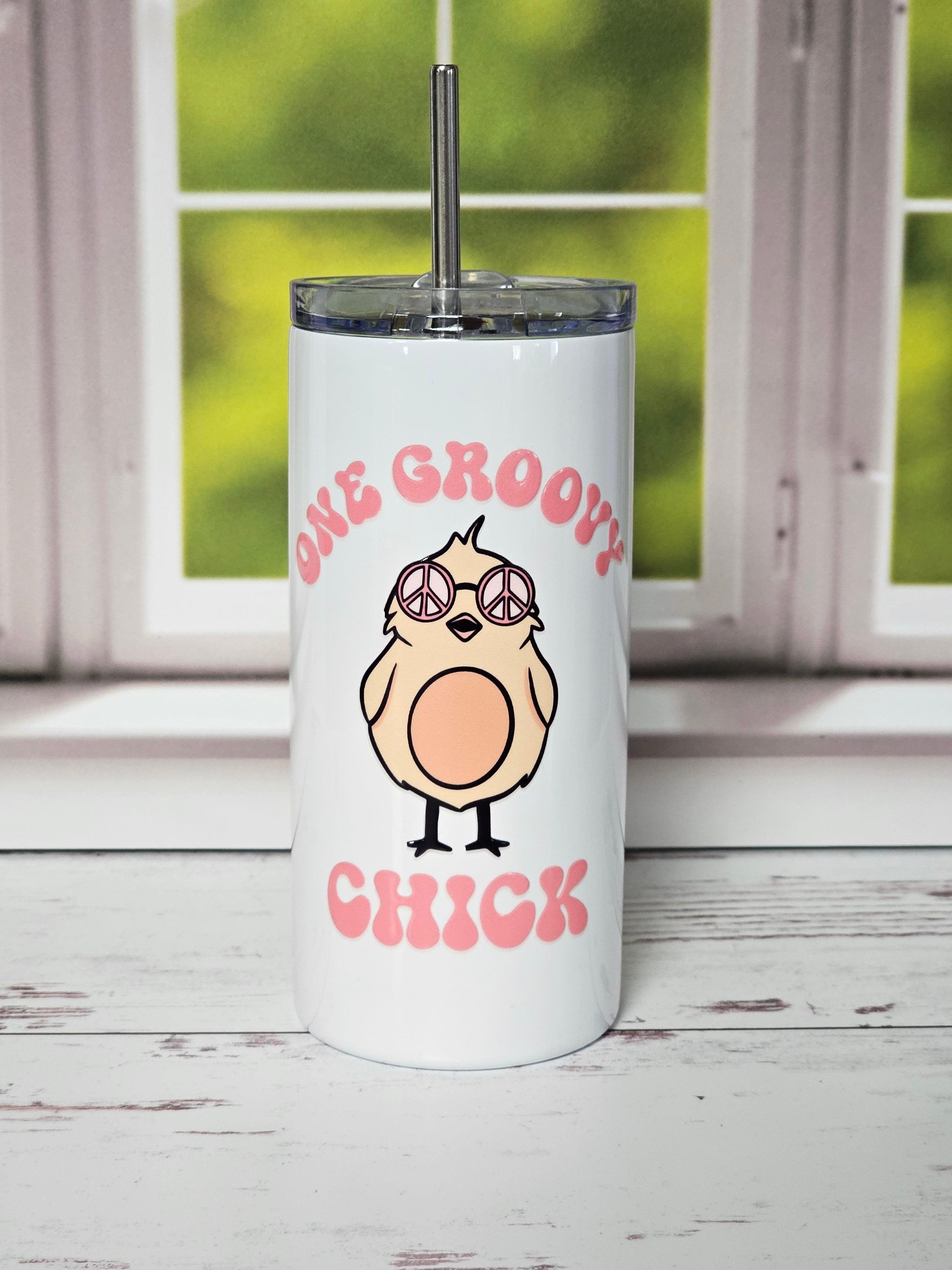 One Groovy Chick Tumbler - Simply Graced Mama