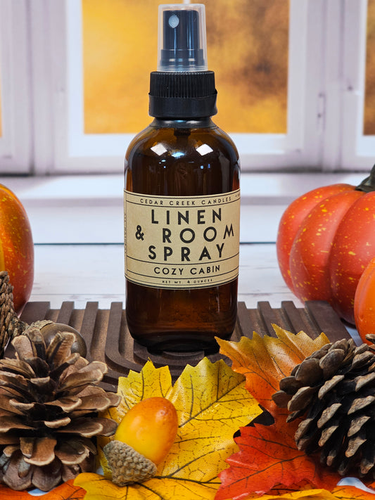 Cozy Cabin Linen & Room Spray - Simply Graced Mama