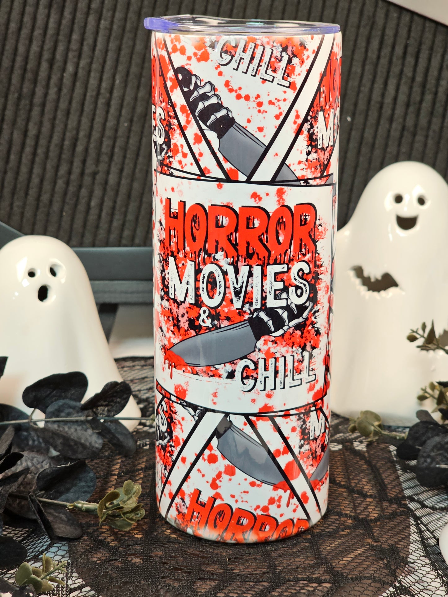 Horror Movies & Chill Tumbler