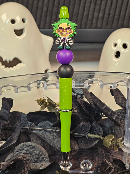 Beetlejuice Beaded Pen