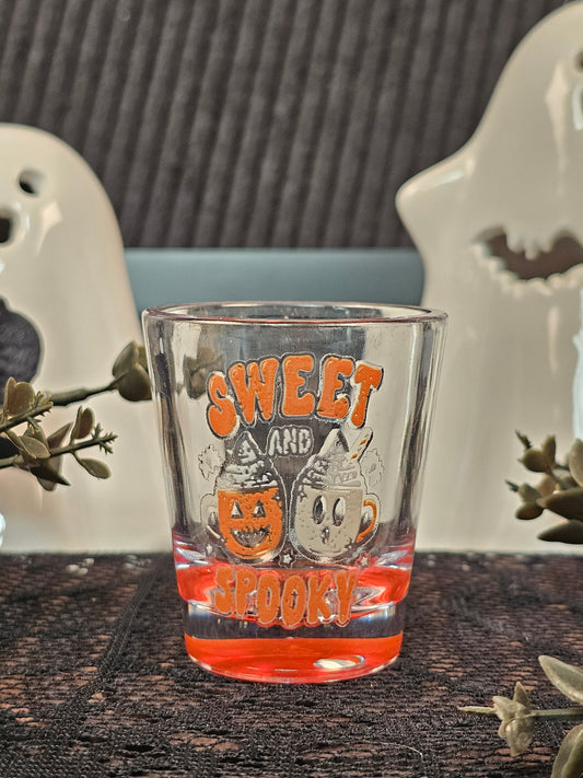 Sweet & Spooky Shot Glass