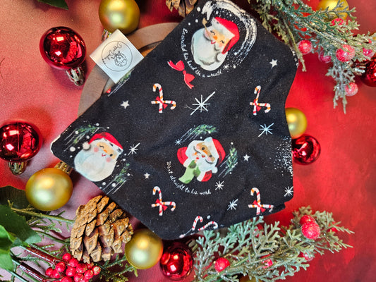 Santa Claus Scrunchie Bandana - Simply Graced Mama