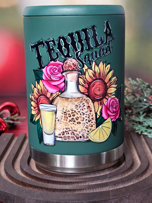 Tequila Squad Can Koozie - Simply Graced Mama