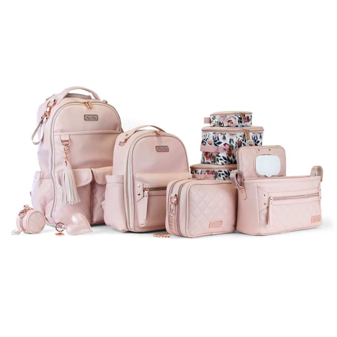 Blush Travel Stroller Caddy - Simply Graced Mama