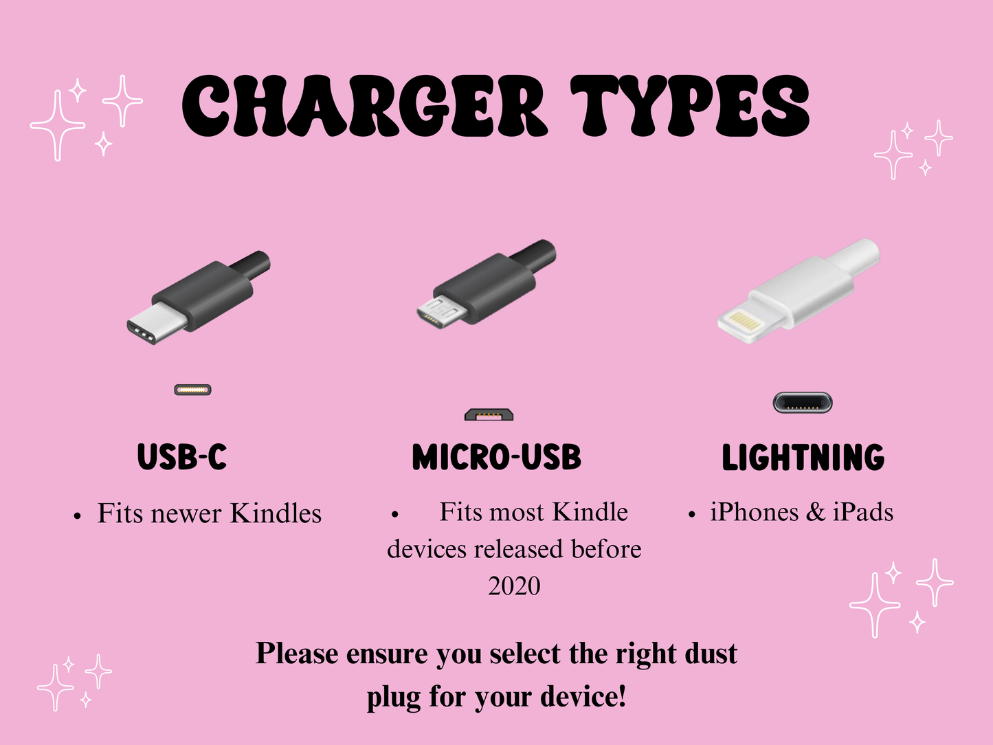 Smells Like Fantasy USB-C Kindle Charms