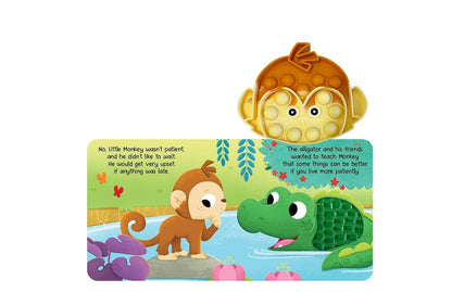 Little Monkey Pop-It Book