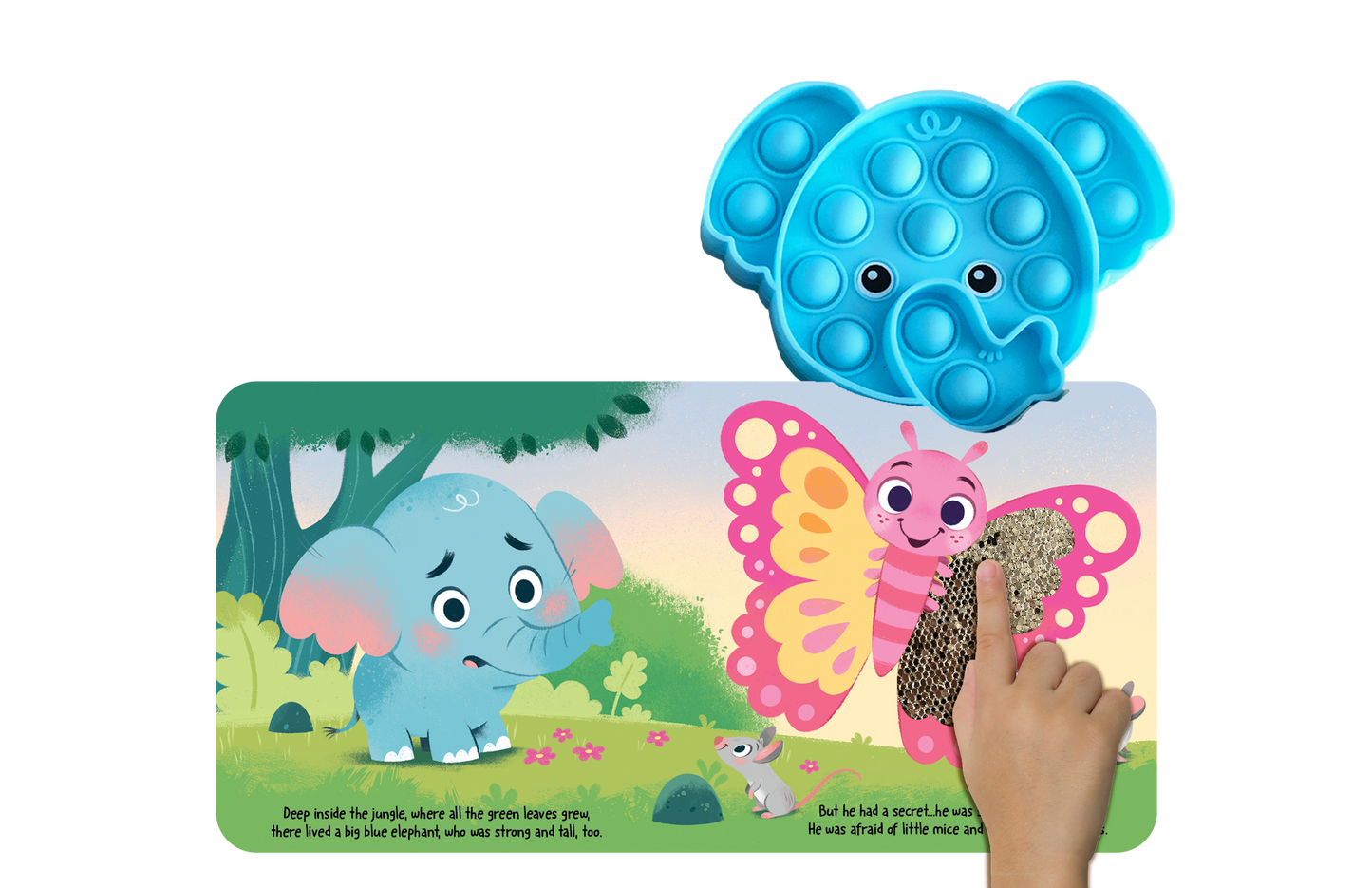 Little Elephant Fidget Book - Simply Graced Mama