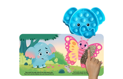 Little Elephant Fidget Book - Simply Graced Mama