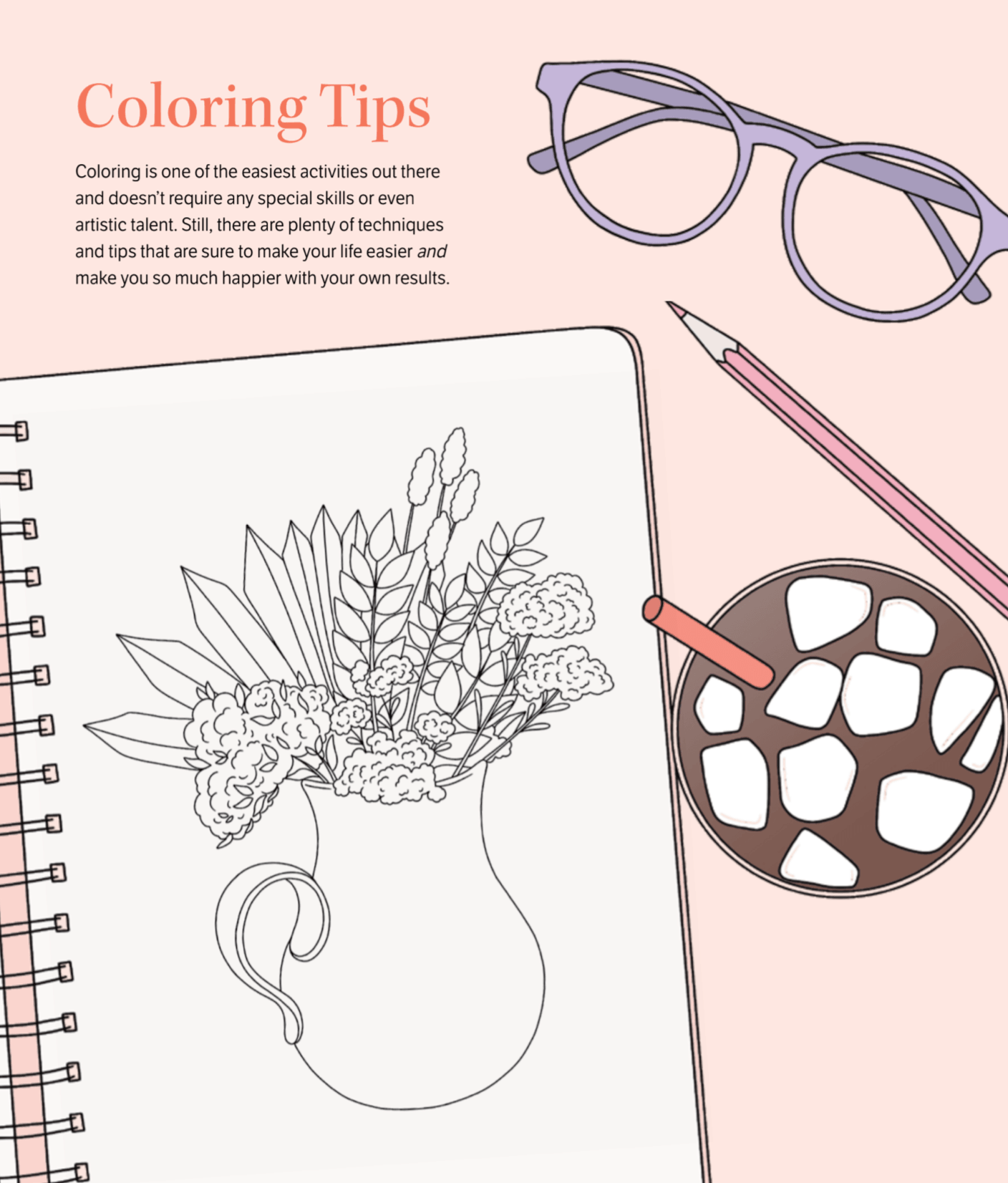 On The Bright Side Coloring Book - Simply Graced Mama