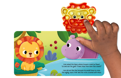 Little Lion Fidget Book - Simply Graced Mama