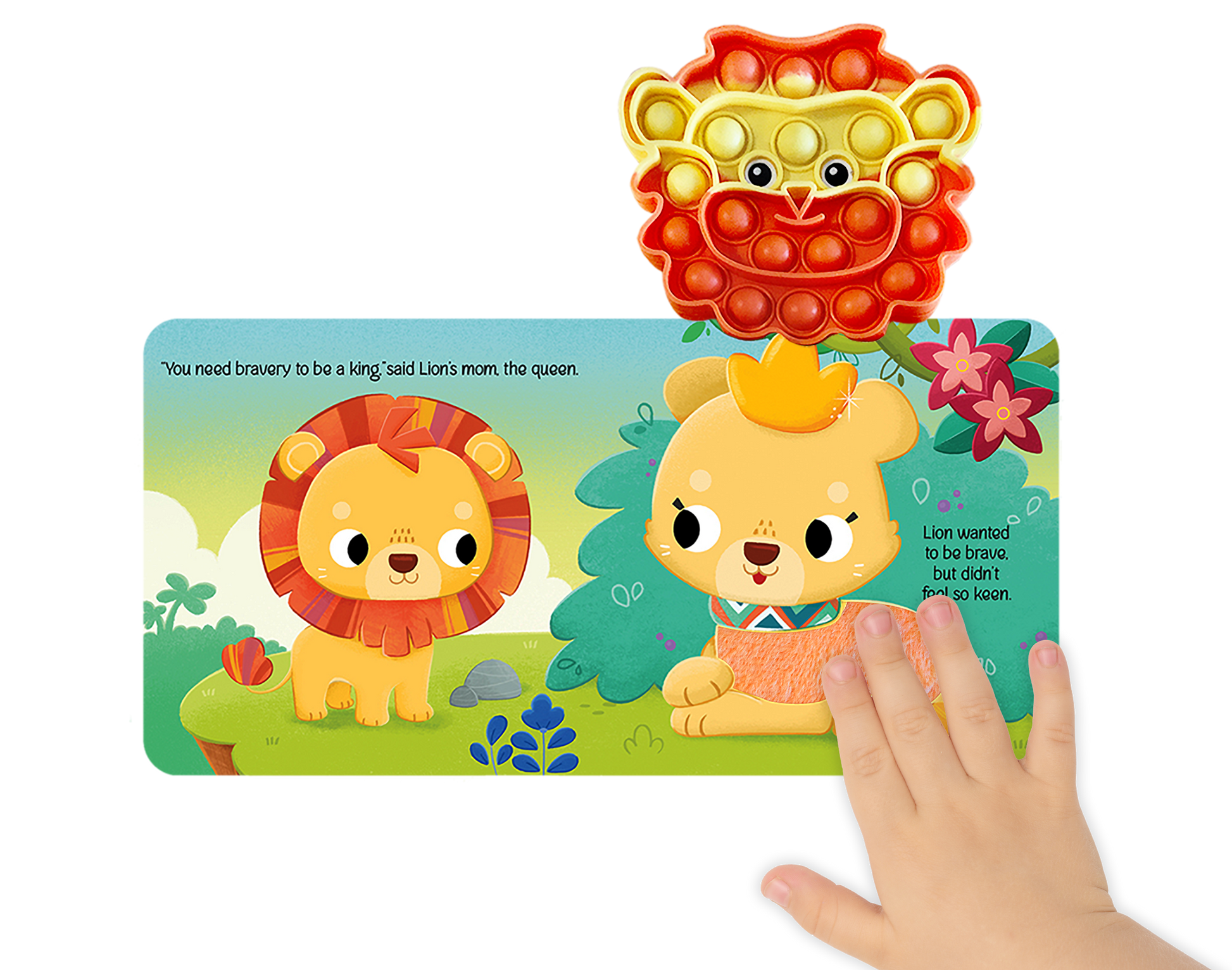 Little Lion Fidget Book - Simply Graced Mama