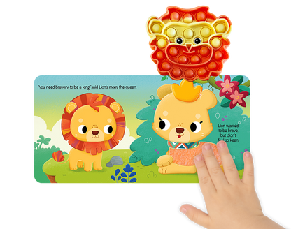 Little Lion Fidget Book - Simply Graced Mama