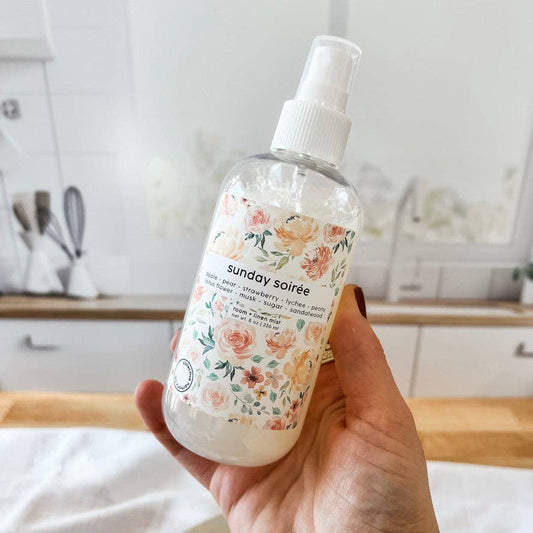 Sunday soirée | room + linen mist | spring fragrances