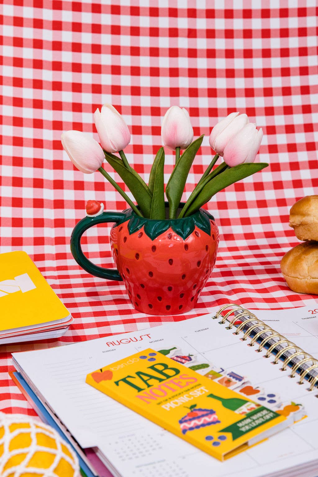 Strawberry Ceramic Mug - Simply Graced Mama