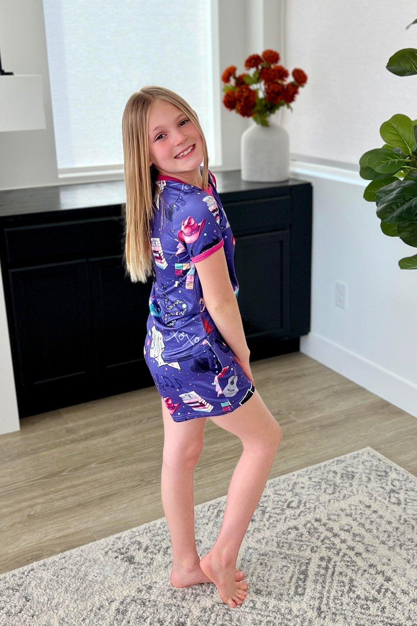 PREORDER: Matching Short Pajamas in Assorted Prints - Simply Graced Mama